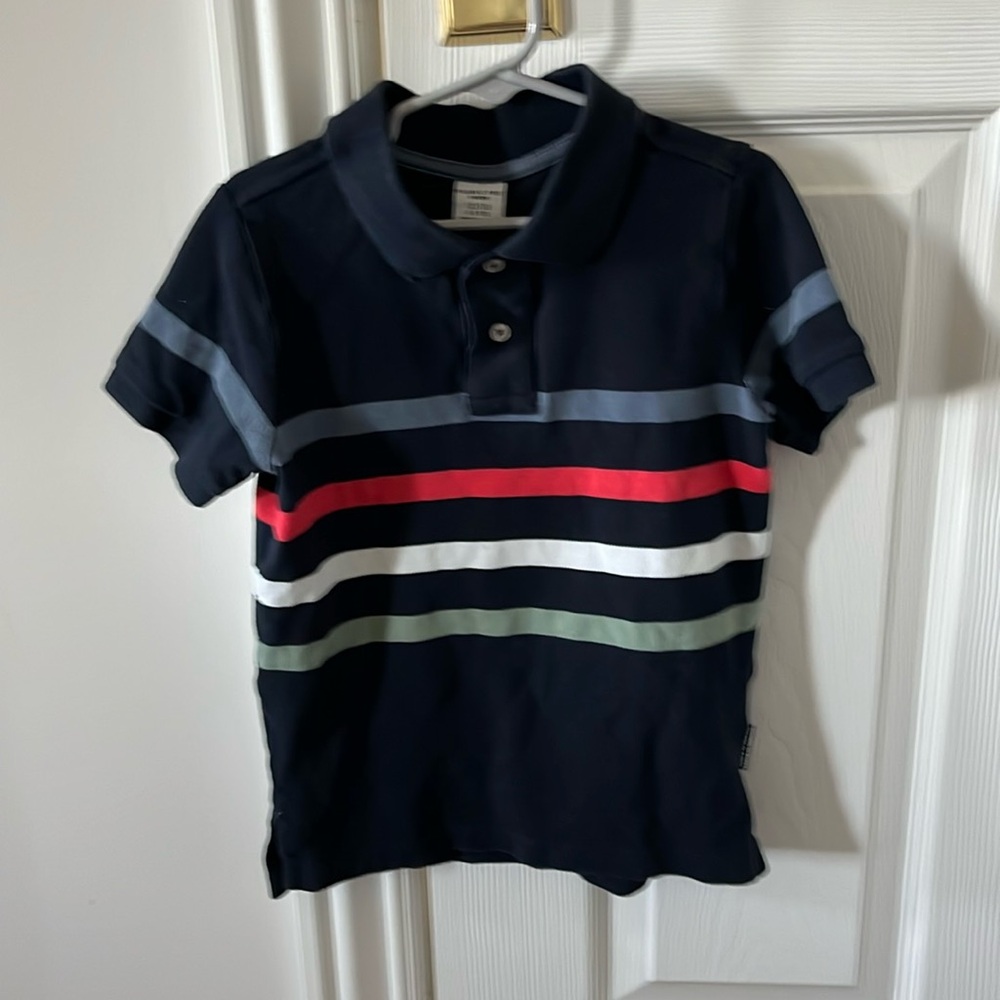 Little Boy’s Navy Blue Short-Sleeve Tee Size 6-8 YRS